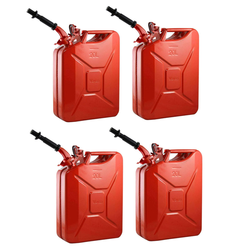 Red 5.3 Gallon 20 Liter Jerry Can with Spout X289