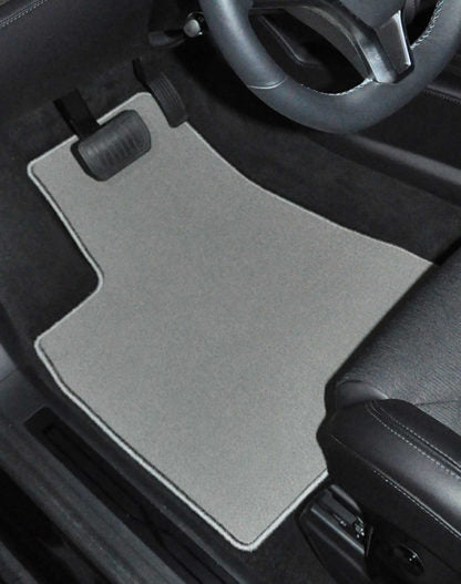 Grey Classic Carpet Car Mats for Tesla Model X K98318