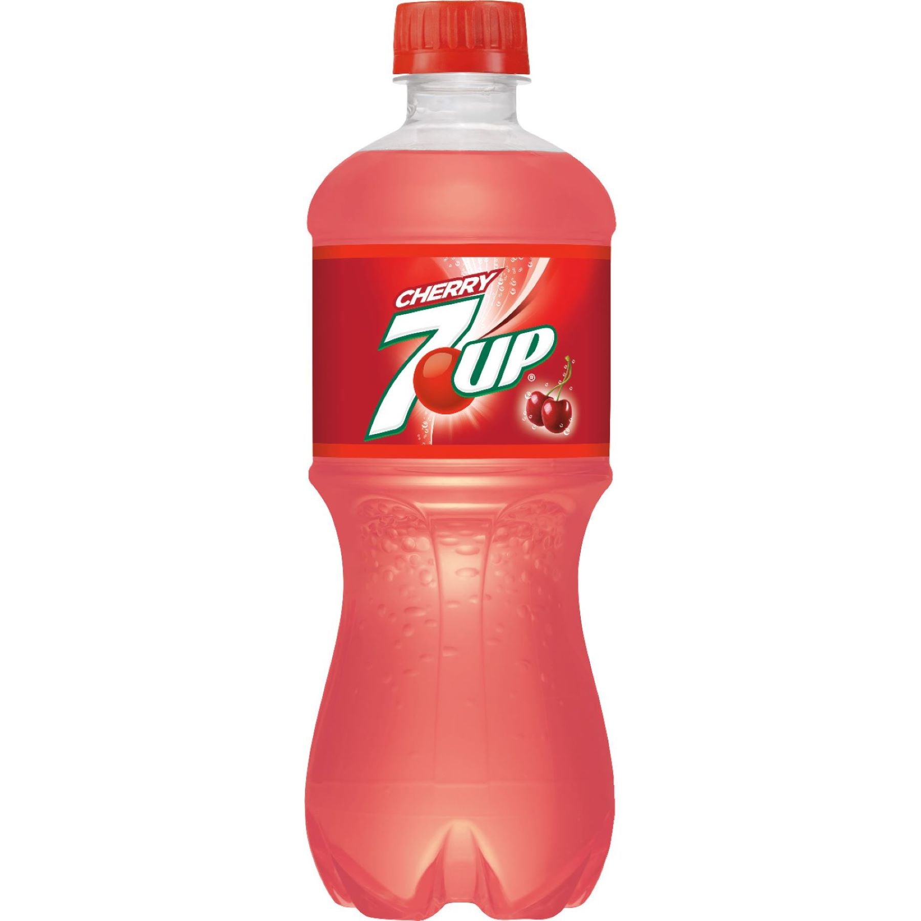16 Pc Cherry Soda Pop 20oz Bottles K637
