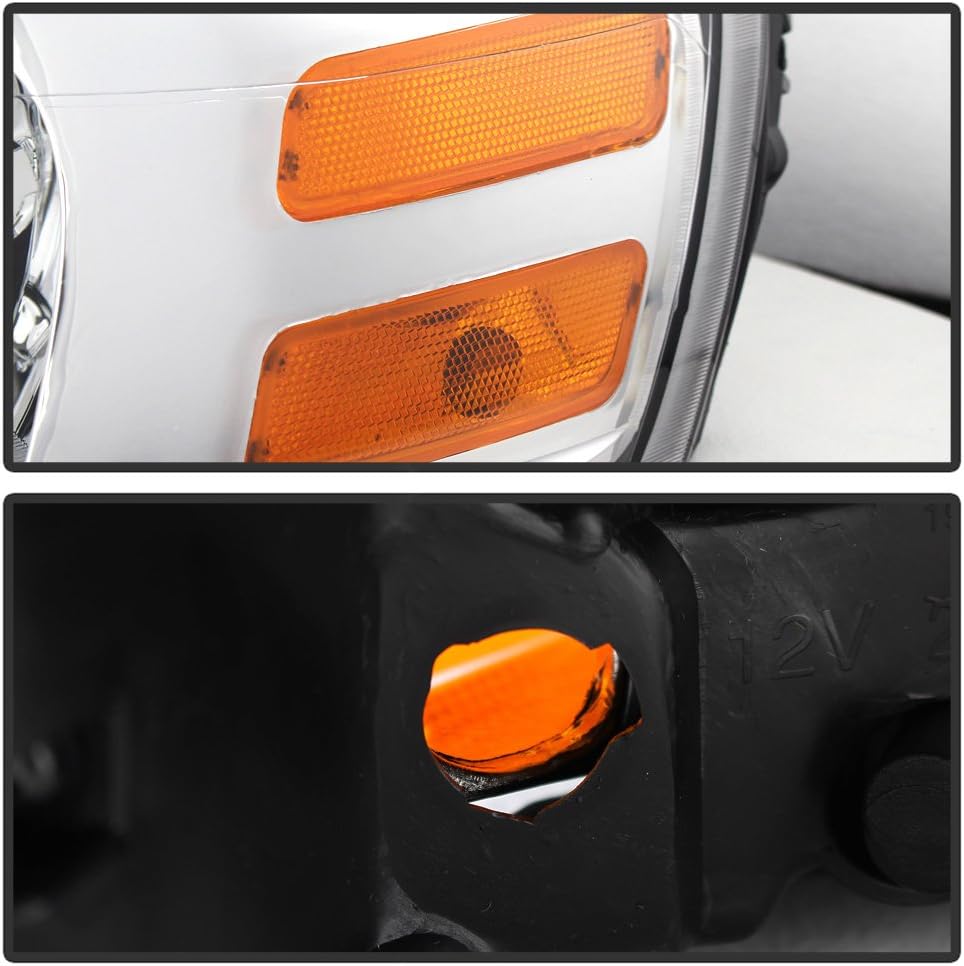 Headlights Headlamps Driver + Passenger T5518