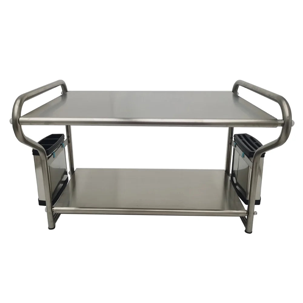Stainless Steel Microwave Oven Wall Mount Shelf Rack P1563