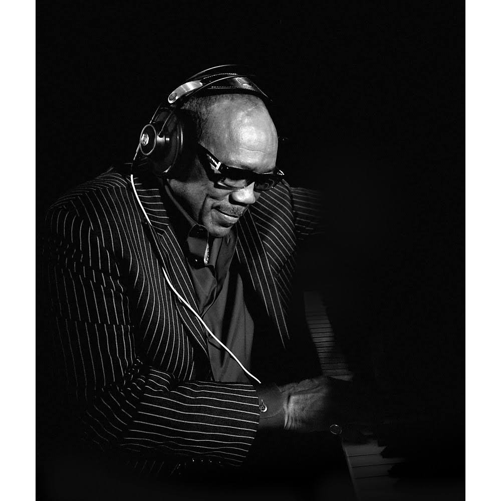 Black Quincy Jones Headphones N2597