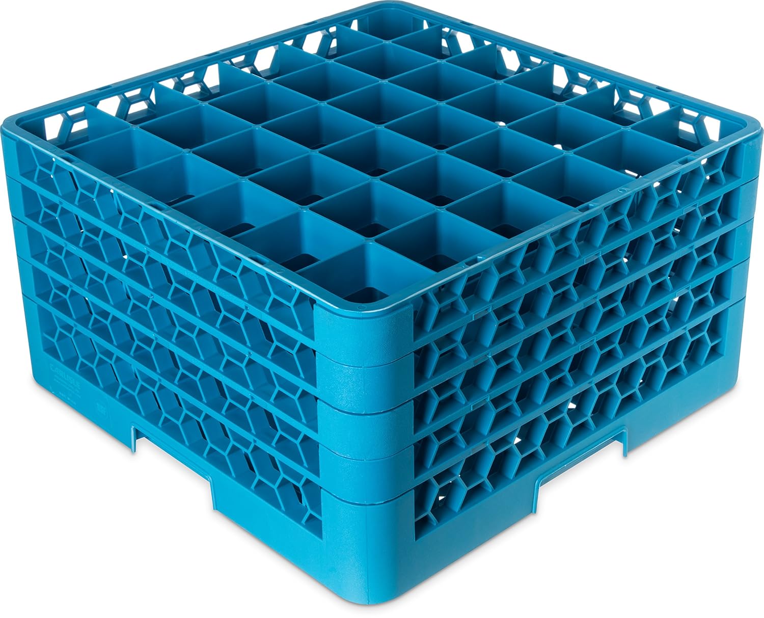 Blue 9-Compartment Glass Rack with 3 Extenders, Pack of 2 G847080