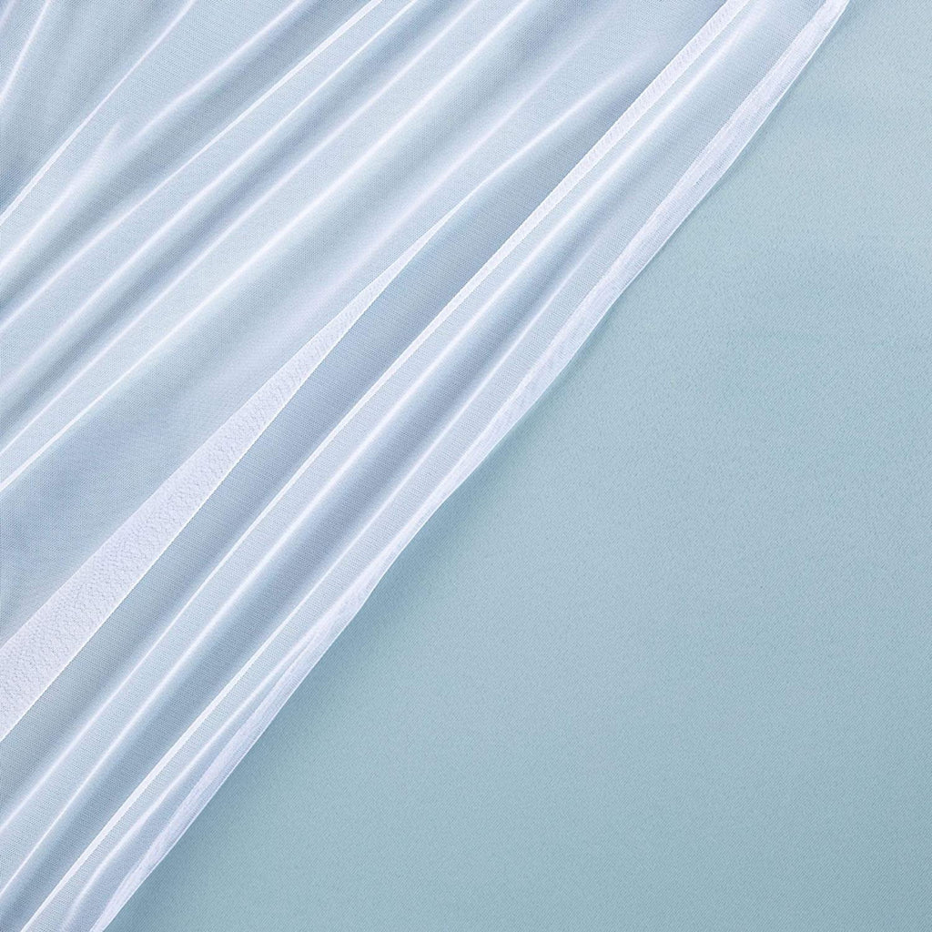 Blue Grommet Curtains 52"x84" Y553