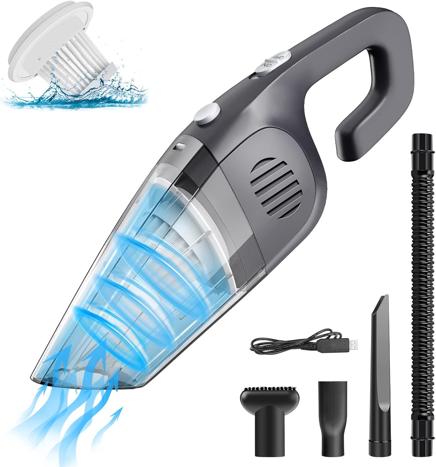 Cordless Rechargeable Handheld Vacuum O824584