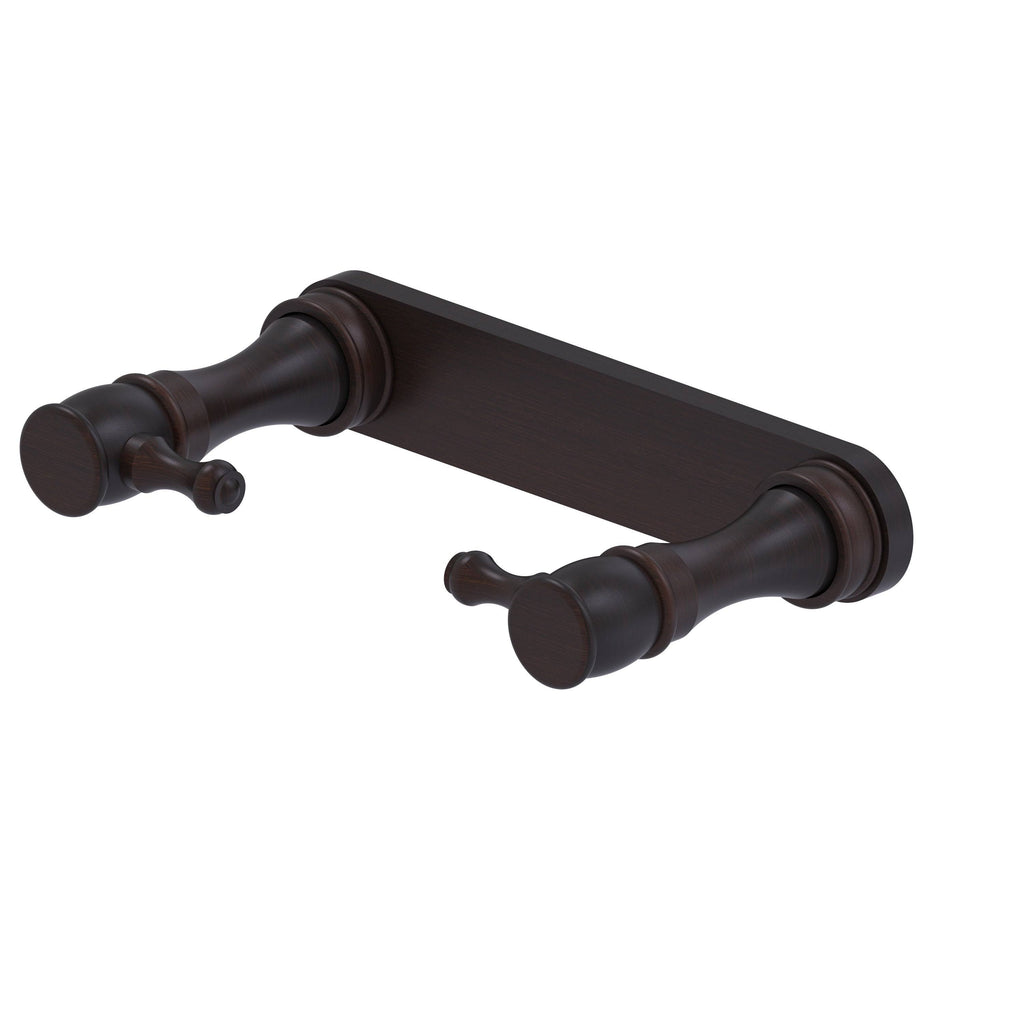 Polished Nickel Rollerless Toilet Tissue Holder I38845